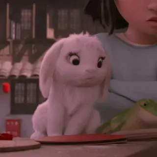 💭 c8ff3e9c Bunny bunny, cartoon, cute, animal, rabbit telegram sticker