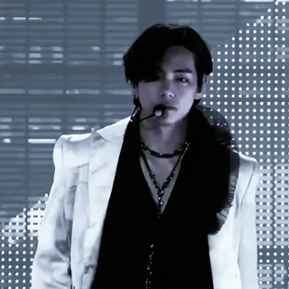 💭 43c1a391 V K-pop, Ca sĩ, Nam, Nghệ sĩ biểu diễn, Thần tượng, Người nổi tiếng telegram sticker