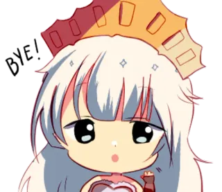☄ 9db5bde9 Anime, Manga, Mädchen, Süß, Chibi whatsapp sticker