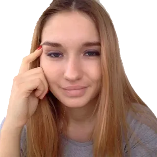 😁 e3bf36fd woman, portrait, person, selfie, girl, face telegram sticker