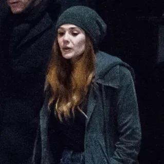 ◾️ 160bd9cd wanita, potret, orang, Elizabeth Olsen, aktris, selebriti telegram sticker