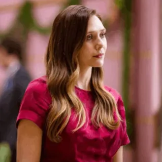 ◾️ 8a764222 wanita, Elizabeth Olsen, aktris, selebriti, potret telegram sticker