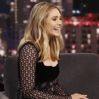 ◾️ ab1b8f76 Elizabeth Olsen, aktris, wanita, selebriti, potret telegram sticker
