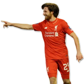 😭 647f7913 fútbol, fútbol, deportes, Liverpool, jugador, rojo, atleta telegram sticker