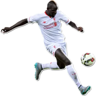 😜 7fa92a39 Sadio Mané Sadio Mané, fútbol, Liverpool FC, deportes, atleta telegram sticker