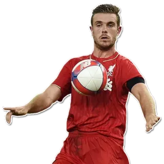 😍 c783f89a Jordan Henderson fútbol, fútbol, atleta, deporte, Liverpool FC, jugador, Jordan Henderson telegram sticker