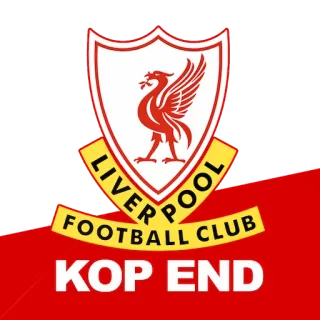 😃 ee2837ef LIVERPOOL FOOTBALL CLUB KOP END Liverpool, Club de fútbol, Kop End, Fútbol, Deportes telegram sticker