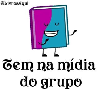 🌚 5cca3c58 Tem na mídia do grupo livre, personnage, média, groupe telegram sticker