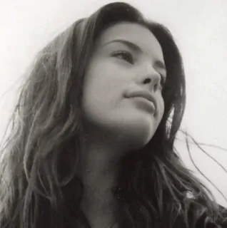 🍒 efa6a9a8 phụ nữ, chân dung, người, trắng đen, vẻ đẹp, cô gái telegram sticker