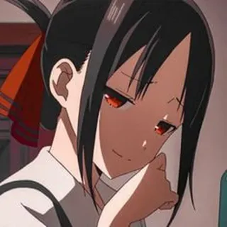 ❤️ a78ab1cb Kaguya Shinomiya Kaguya-sama: Love Is War anime, kaguya sama love is war, kaguya shinomiya, manga, cartoon, girl, drawing telegram sticker