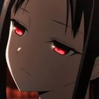 ❤️ ea134abd Kaguya Shinomiya Kaguya-sama: Love Is War anime, manga, kaguya, love is war, kaguya-sama, character, red eyes telegram sticker
