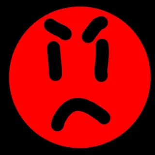 🤬 48e6937b tức giận, mặt đỏ, biểu tượng cảm xúc, buồn bã, thất vọng, khó chịu telegram sticker