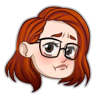 Обычная школьница (@stickerssave) telegram stickers