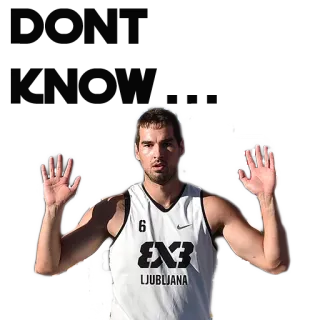 🐙 23eee800 6
EX3
LJUBLJANA Pallacanestro, Sport, Atleta, Maglia, Numero 6, EX3 Ljubljana whatsapp sticker