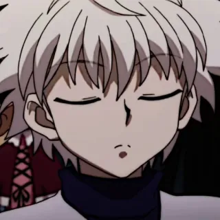⚽️ fb574bd3 Killua Zoldyck Hunter x Hunter アニメ, カートゥーン, キルア, ゾルディック, Hunter x Hunter telegram sticker