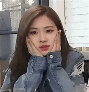 🌙 9001c42f woman, portrait, face, cute, korean telegram sticker