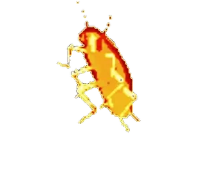 🌟 4b47102a cafard, insecte, nuisible, brun, nature, insecte whatsapp sticker