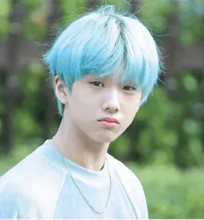 ◽️ 0c3da572 Jisung kpop, idola, jisung, nct, nct dream, rambut biru, penyanyi telegram sticker