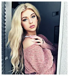 🥀 5822c942 女人, 金发, 肖像, 模特, 漂亮, 女孩, 年轻 whatsapp sticker