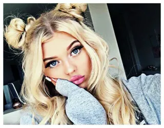 🥀 a240aae4 女人, 肖像, 女孩, 发型, 金发, 自拍, 美丽, 化妆 whatsapp sticker