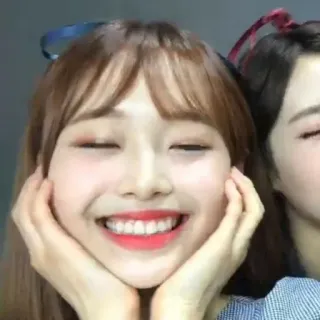 🐞 09918d10 portrait, woman, smile, happy whatsapp sticker