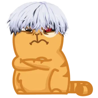 😖 16d3a5a5 pegatina, dibujos animados, enojado, anime, hámster telegram sticker