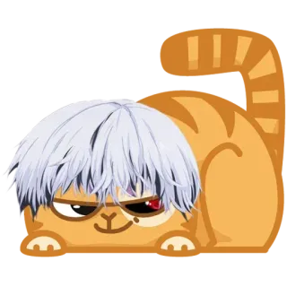 😞 94c4c8a4 Ken Kaneki Tokyo Ghoul Anime, Manga, Gato, Ghoul, Ojo rojo telegram sticker