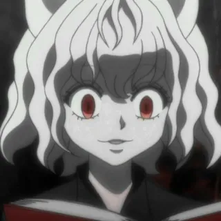 🐱 877d4b61 Neferpitou Hunter x Hunter アニメ, マンガ, ネフェルピトー, Hunter x Hunter, 敵 telegram sticker