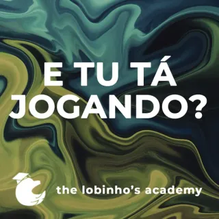 ⛱ a433bd9d E TU TÁ JOGANDO? anjing, akademi, permainan, kartun whatsapp sticker
