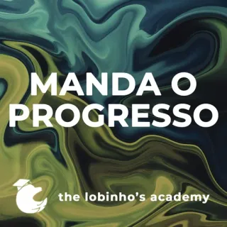 ⛱ fdb257a2 MANDA O PROGRESSO motivasi, kemajuan, teks, anjing, akademi, lobito whatsapp sticker