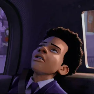 🏀 0de9f210 Мультфильм, Персонаж, Лицо, Уставший, Мальчик whatsapp sticker