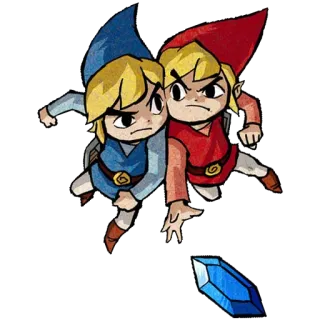 💎 627f564e Link The Legend of Zelda Link, Legend of Zelda, Gra wideo, Nintendo, Toon Link, Wind Waker telegram sticker
