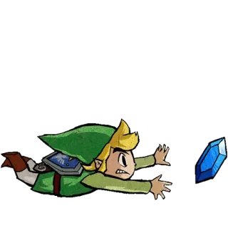 💨 644e65ed Link The Legend of Zelda gra wideo, nintendo, link, legend of zelda, kreskówka telegram sticker