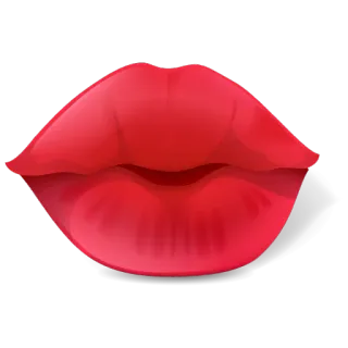 💋 87fb3e89 bibir, mulut, merah, ciuman, lipstik, kecantikan telegram sticker