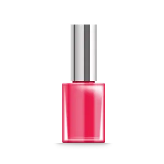 💅 f5b6b82b kutek, kosmetik, kecantikan, manikur, merah muda, berkilau, botol telegram sticker