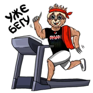 Loft Fitness telegram stickers