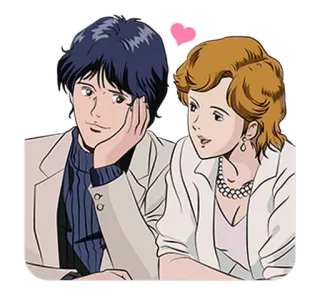 👫 a2b2710b 动漫, 情侣, 爱, 浪漫, 感情, 关系 telegram sticker