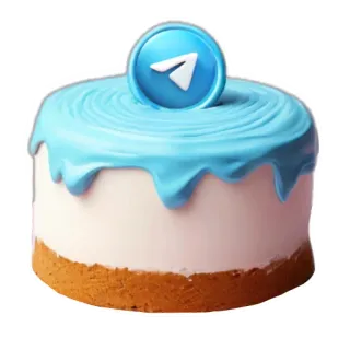 🎂 4c8496f5 蛋糕, 甜点, 电报, 图标, 食物, 甜, 面包店 telegram sticker
