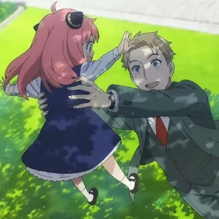 🙂 4a03c008 Anya Forger Spy x Family Anime, Spy x Family, Anya Forger, Keluarga, Imut, Seru telegram sticker