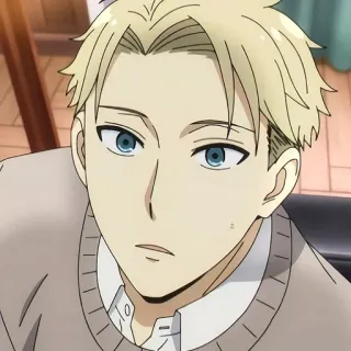 🙂 6b70fb61 Loid Forger Spy x Family Anime, Mata-mata, Kartun, Karakter, Ilustrasi telegram sticker