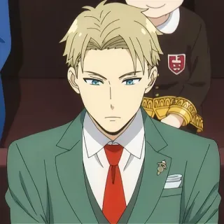 🙂 91065951 Loid Forger Spy x Family Anime, Mata-mata, Keluarga, Kartun telegram sticker