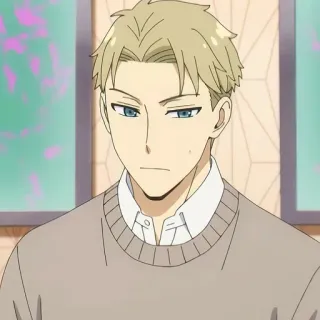 🙂 9c5ad988 Loid Forger Spy × Family Anime, Mata-mata, Karakter, Loid Forger, Spy × Family telegram sticker