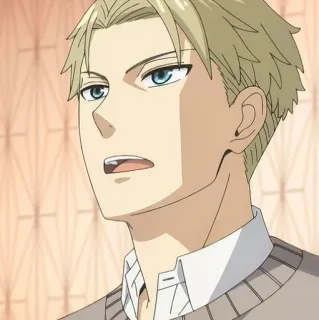 🙂 acf8a29d Loid Forger Spy x Family Anime, Mata-mata, Keluarga, Loid Forger, Karakter telegram sticker