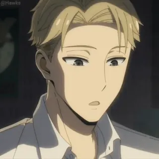 🙂 2024152c Loid Forger Spy x Family アニメ, スパイ, 家族, エージェント, 金髪, ロイド・フォージャー telegram sticker