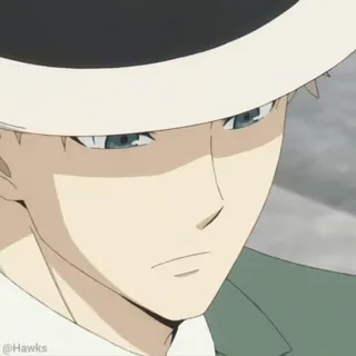 🤨 7c38f07b @Hawks アニメ, SPY×FAMILY, ファンアート, デジタルアート telegram sticker