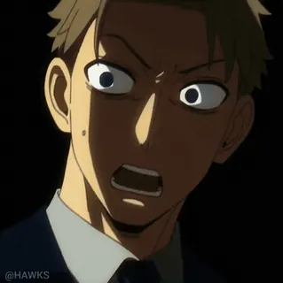 😨 7e4c344b @HAWKS アニメ, 男, SPY×FAMILY, 漫画 telegram sticker