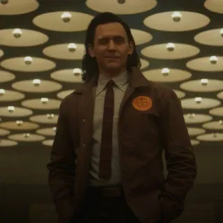 💚 1ae8ae4b Loki Loki, Marvel, Acara TV, Tom Hiddleston, Varian, TVA telegram sticker