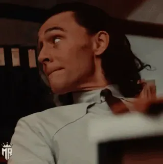 🧊 1e00306b Loki Loki, Marvel, Tom Hiddleston, Disney+, super-herói, vilão, deus da trapaça telegram sticker
