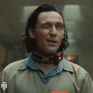 🧊 4573b5ee Loki Loki (TV series) loki, piscadela, marvel, série tv, personagem telegram sticker