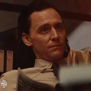 🧊 bce9576a Loki Loki, Marvel, Disney+, Tom Hiddleston, Variante telegram sticker